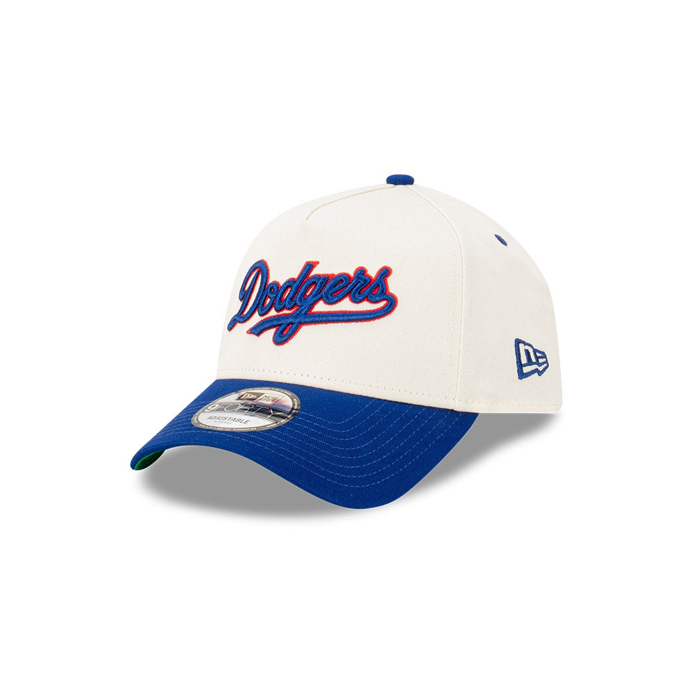 NEC-M56 (New era 940 A frame script los angeles dodgers snapback chrome/white/royal/red osfm) 52492670