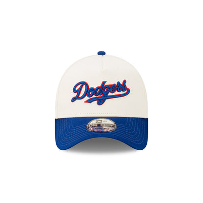 NEC-M56 (New era 940 A frame script los angeles dodgers snapback chrome/white/royal/red osfm) 52492670