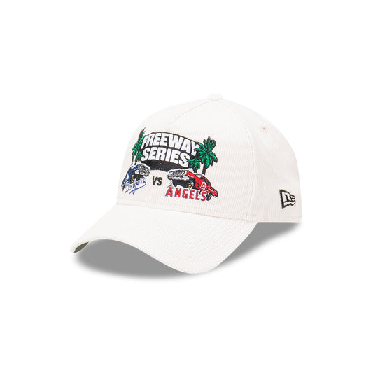 NEC-G57 (New era 940 Aframe freeway series corduroy la dodger x la angels vintage white snapback osfm) 72492890