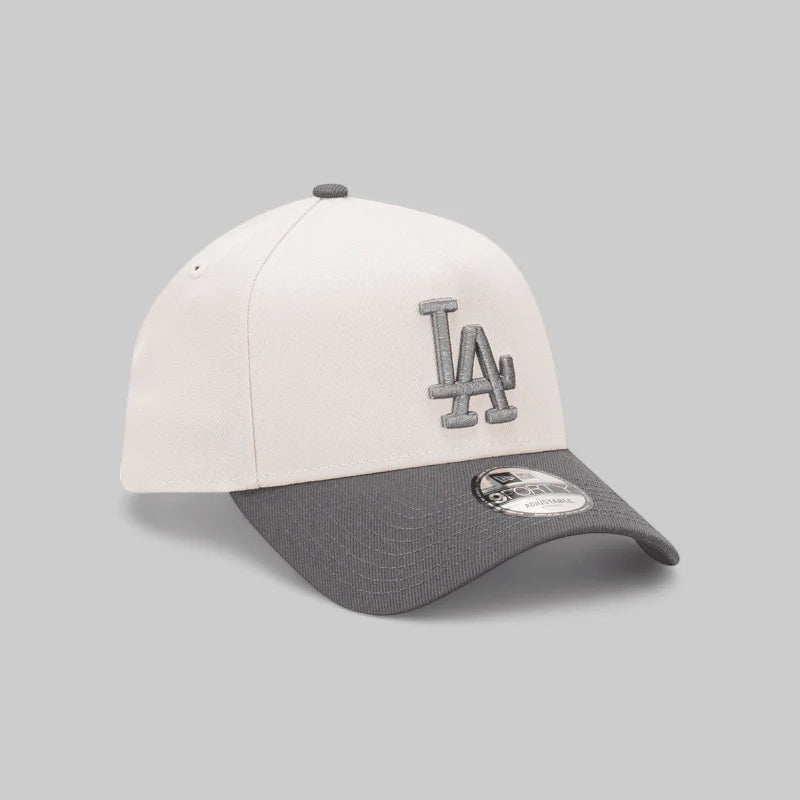 NEC-F58 (New era 940 A frame repreve 2 tone los angeles dodgers snapback stone/graphite osfm) 82492670