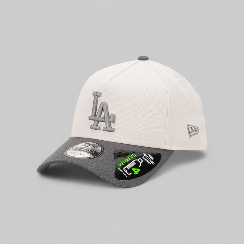 NEC-F58 (New era 940 A frame repreve 2 tone los angeles dodgers snapback stone/graphite osfm) 82492670