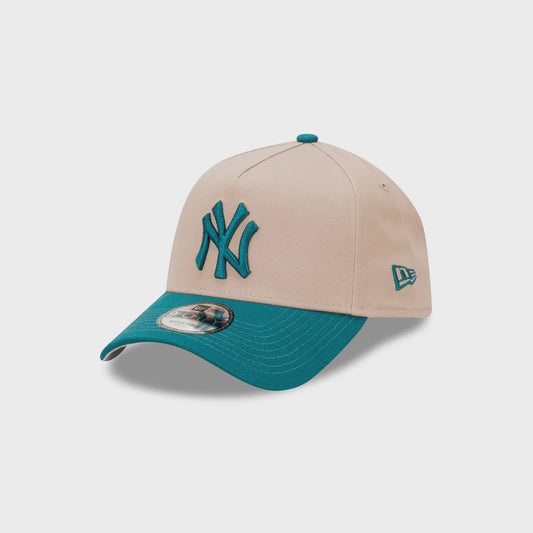 NEC-Z57 (New era 940 A frame seasonal tonal new york yankees snapback ash brown/midnight green osfm) 82492450