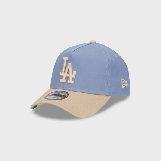 NEC-I59 (New era 940 A frame blueberry cream los angeles dodgers snapback irisflower/oatmilk osfm) 102492450