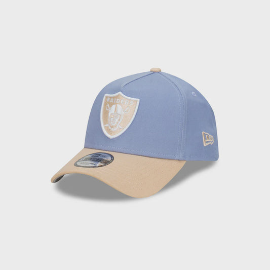 NEC-K59 (New era 940 A frame blueberry cream las vegas raiders snapback irisflower/oatmilk osfm) 102492450