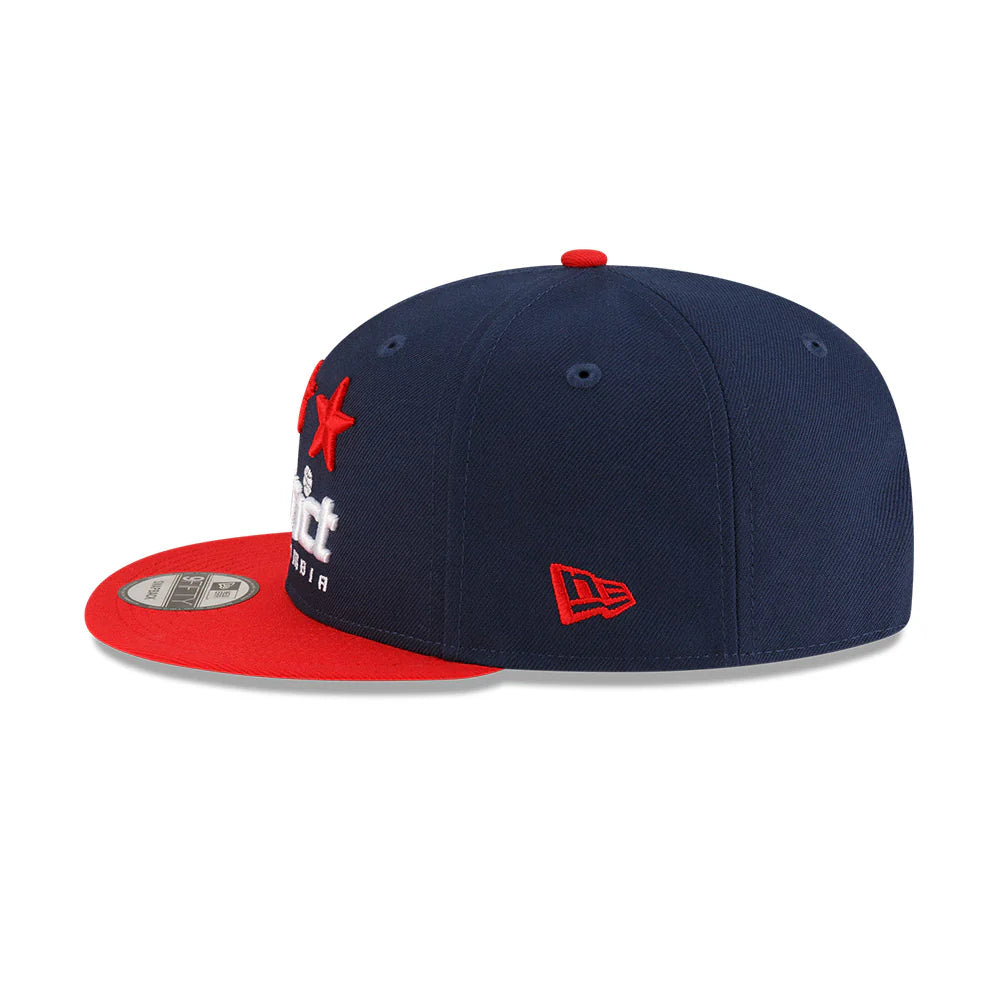 NEC-W67 (New era 950 nba statement washington wizards snapback in official team colours osfm) 102593070