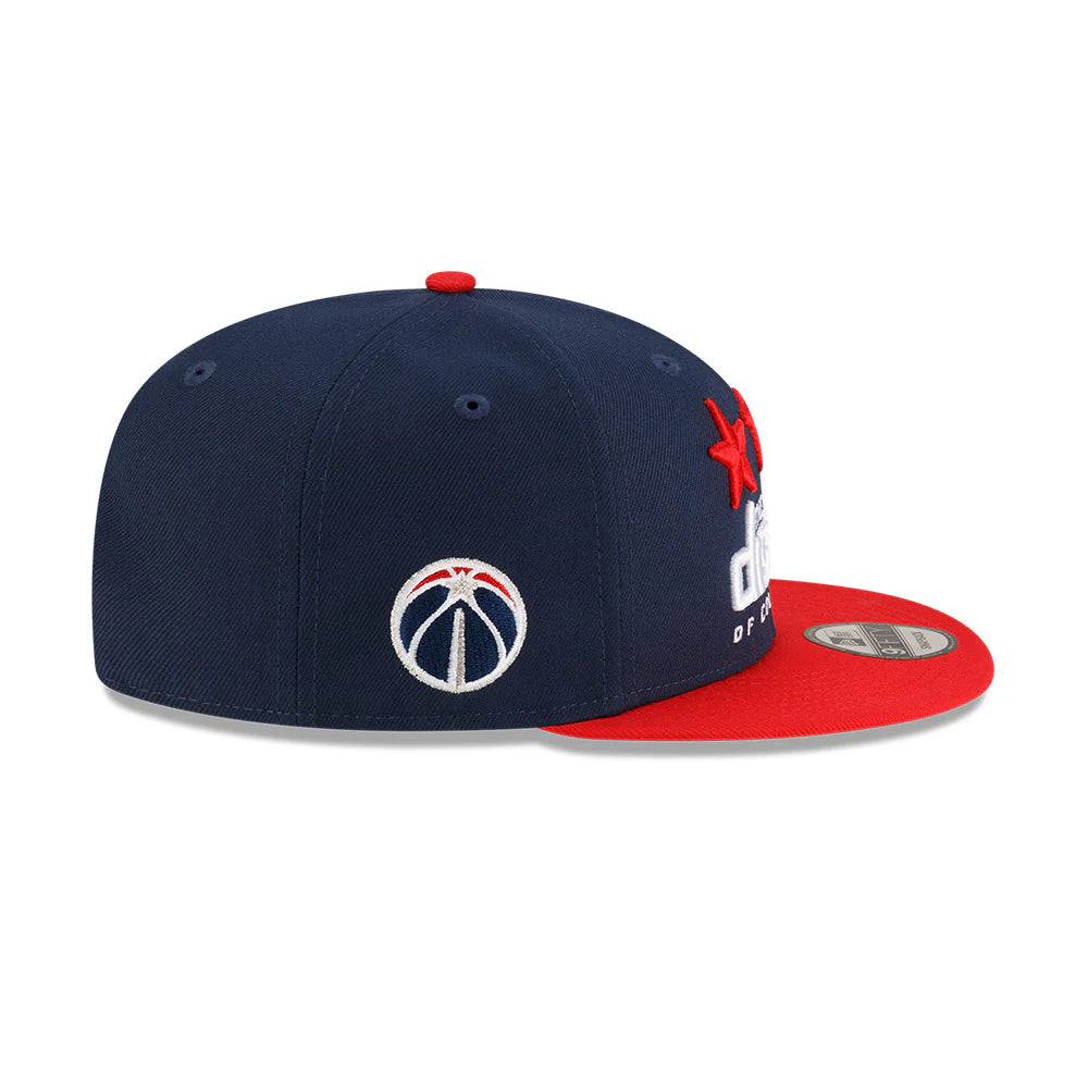 NEC-W67 (New era 950 nba statement washington wizards snapback in official team colours osfm) 102593070