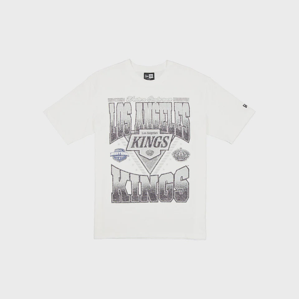 NEA-M12 (New era nhl los angeles kings leagues icon hockey short sleeve t-shirt white) 102593750