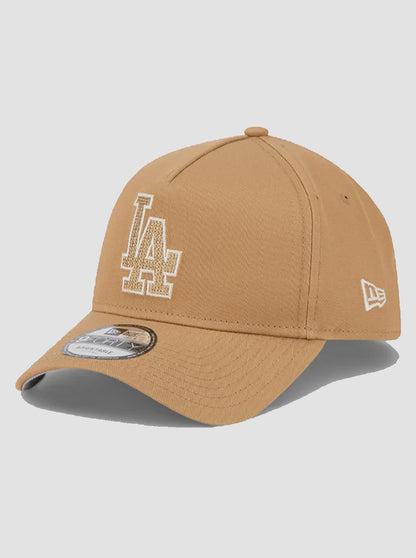NEC-F64 (New era 940 A frame earth tonal chainstitch los angeles dodgers snapback wheat/grey UV osfm) 52592615