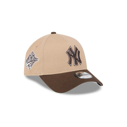 NEC-J64 (New era 940 A frame new york yankees 2 tone camel world series snapback camel walnut/grey UV osfm) 52592670