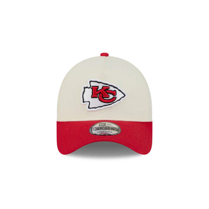NEC-L64 (New era 940 A frame superbowl 2tone kansas city chiefs  snapback chrome white/official team colours/grey UV osfm) 52592670