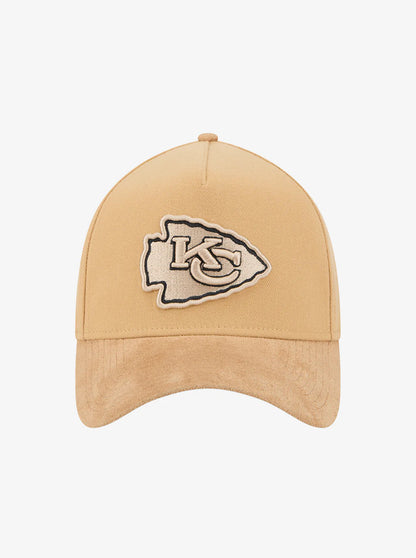 NEC-A67 (New era 3930 A frame nfl suede kansas city chiefs flexifit camel/grey UV) 92593290