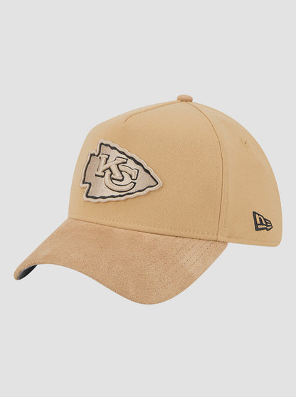 NEC-A67 (New era 3930 A frame nfl suede kansas city chiefs flexifit camel/grey UV) 92593290