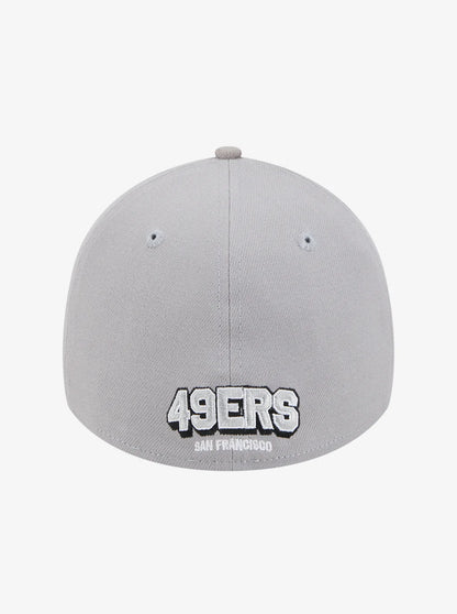 NEC-B67 (New era 3930 A frame nfl suede san francisco 49ers flexifit grey/grey UV) 92593290