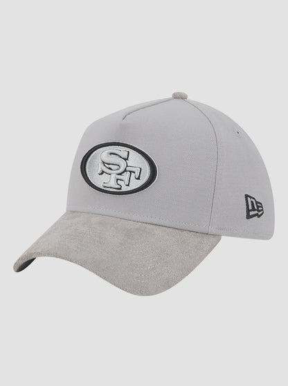 NEC-B67 (New era 3930 A frame nfl suede san francisco 49ers flexifit grey/grey UV) 92593290