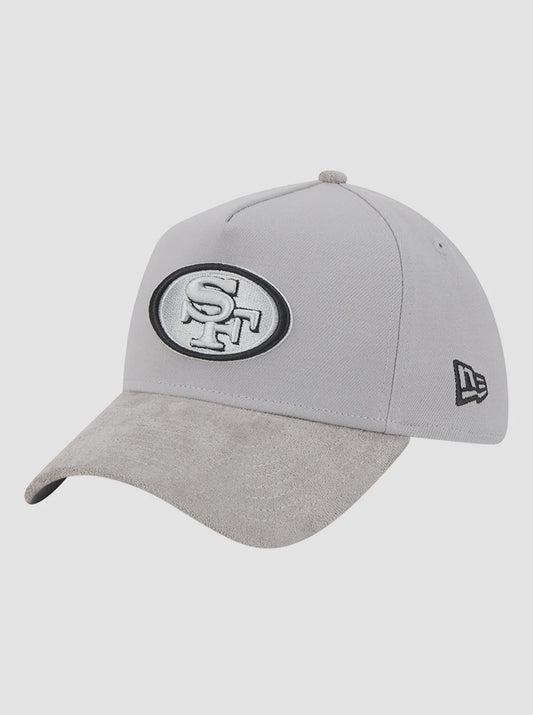 NEC-B67 (New era 3930 A frame nfl suede san francisco 49ers flexifit grey/grey UV) 92593290