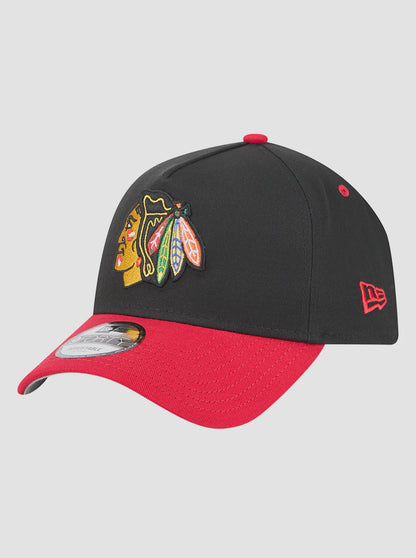 NEC-X68 (New era 940A frame nhl 2 tone chicago blackhawks snapback in official team colours osfm) 102591715