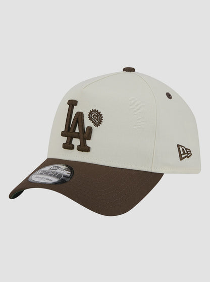 NEC-G67 (New era 940 A frame walnut paisley los angeles dodgers snapback chrome white/cilantro green UV osfm) 92592670
