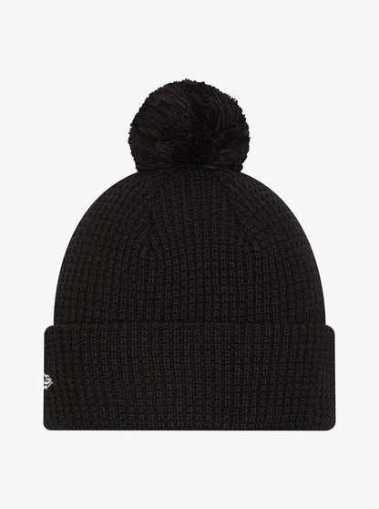 NEC-J69 (New era new york yankees knit waffle chainstitch beanie black osfm) 102591869