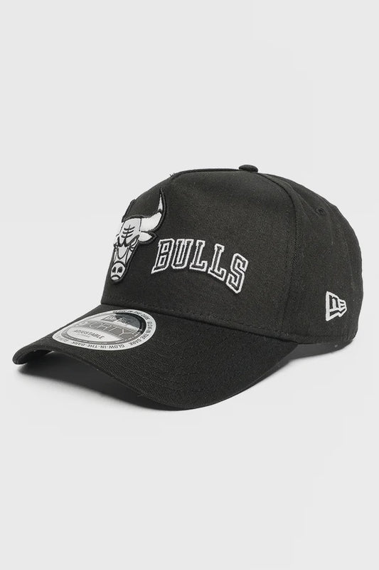 NEC-T68 (New era 940 A frame chicago bulls glow in the dark snapback black/black UV osfm) 102592890