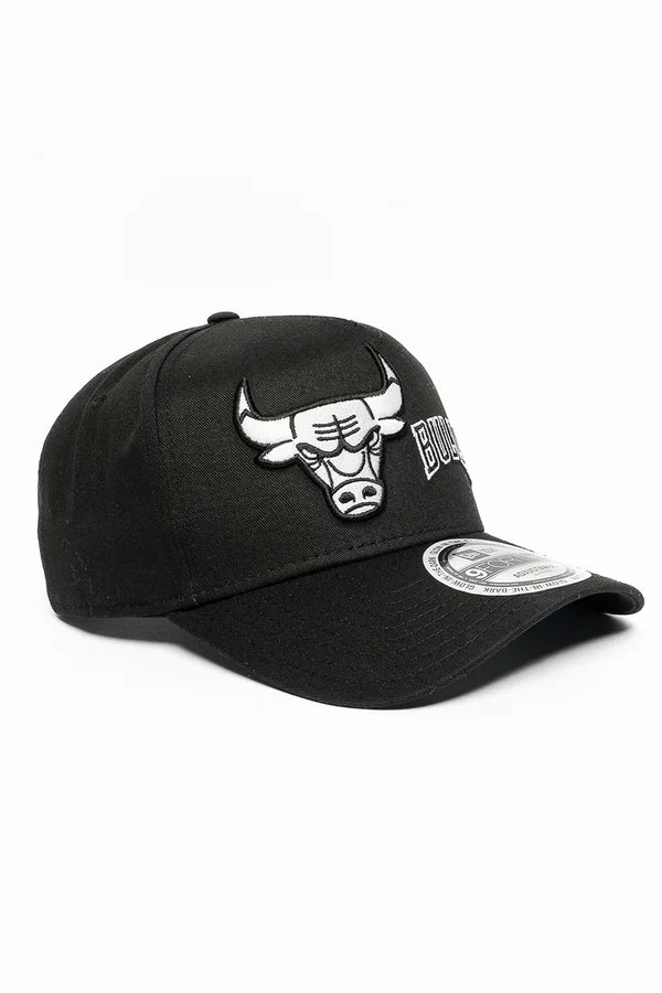 NEC-T68 (New era 940 A frame chicago bulls glow in the dark snapback black/black UV osfm) 102592890