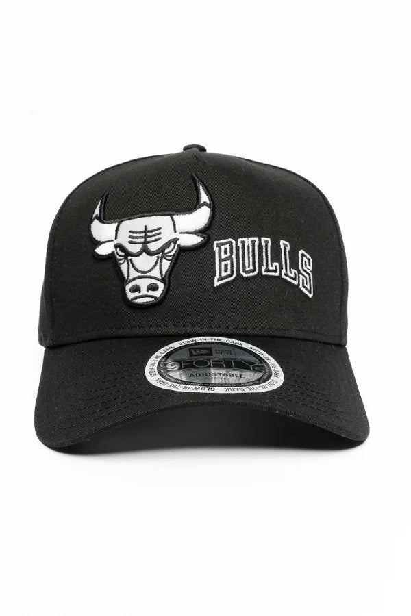 NEC-T68 (New era 940 A frame chicago bulls glow in the dark snapback black/black UV osfm) 102592890