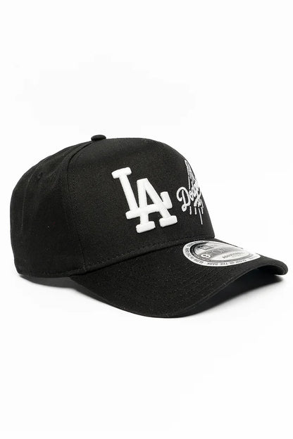 NEC-V68 (New era 940 A frame los angeles dodgers glow in the dark snapback black/black UV osfm) 102592890