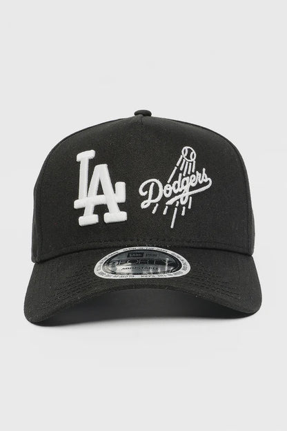 NEC-V68 (New era 940 A frame los angeles dodgers glow in the dark snapback black/black UV osfm) 102592890
