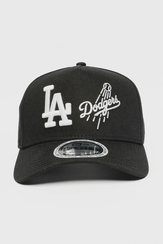 NEC-V68 (New era 940 A frame los angeles dodgers glow in the dark snapback black/black UV osfm) 102592890