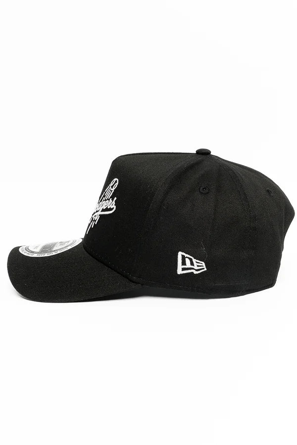 NEC-V68 (New era 940 A frame los angeles dodgers glow in the dark snapback black/black UV osfm) 102592890