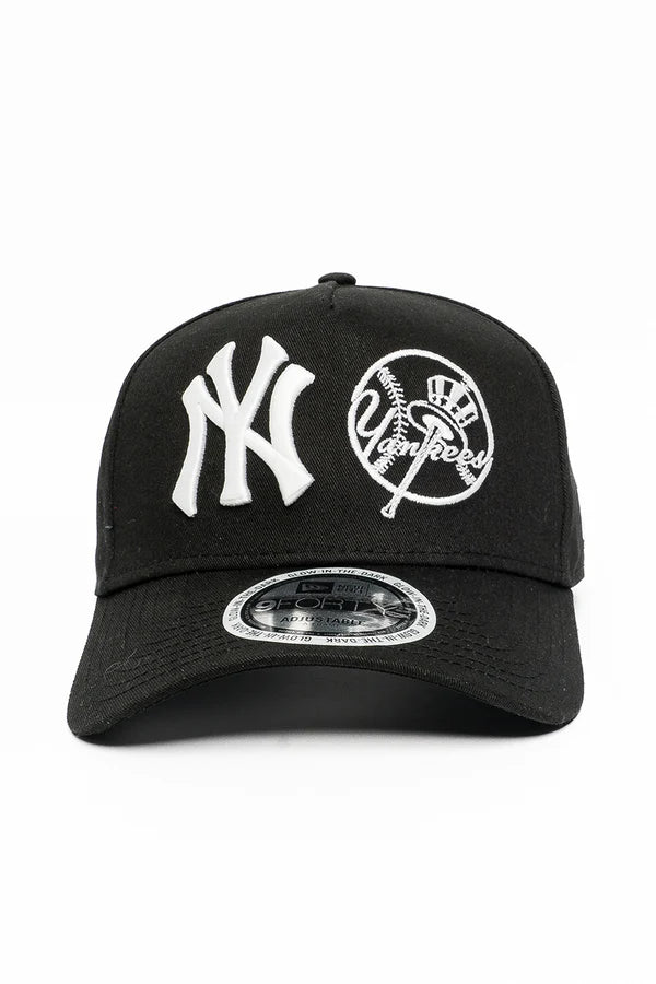 NEC-W68 (New era 940 A frame new york yankees glow in the dark snapback black/black UV osfm) 102592890