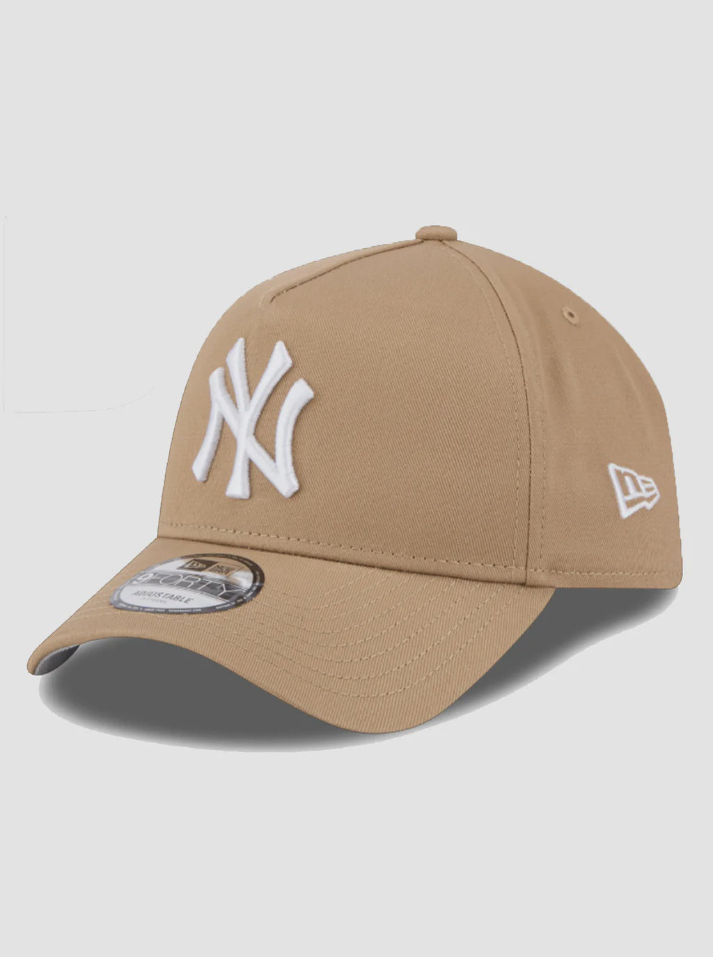 NEC-C70 (New era 940 A frame script seasonal new york yankees snapback khaki/grey UV osfm) 112592670