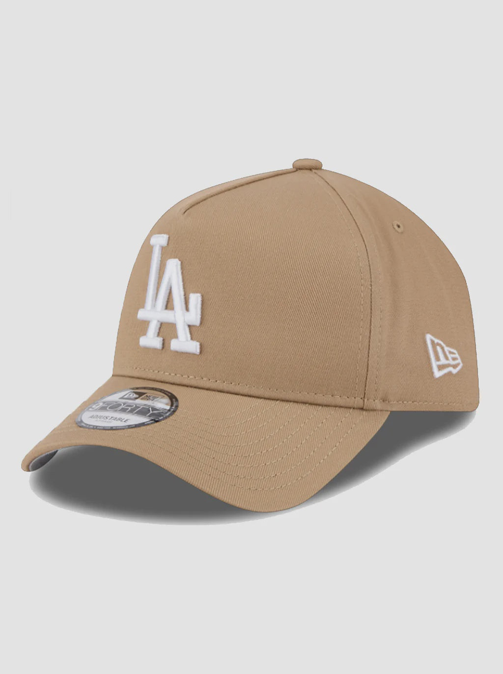 NEC-E70 (New era 940 A frame script seasonal los angeles dodgers snapback khaki/grey UV osfm) 112592670