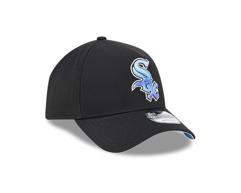NEC-U70 (New era 940 A frame chicago white sox deep sea blend snapback black/light blue UV osfm) 122592450