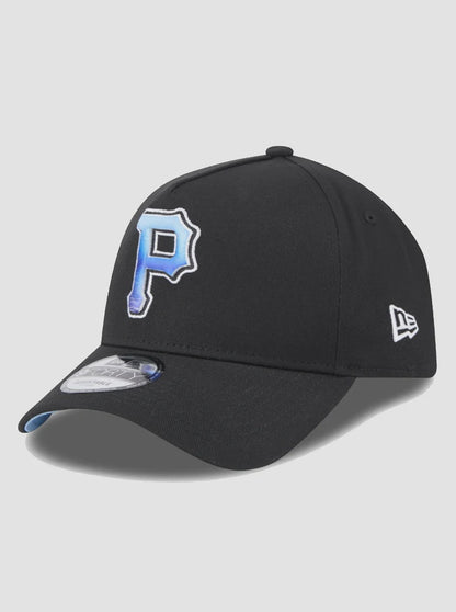 NEC-V70 (New era 940 A frame pittsburgh pirates deep sea blend snapback black/light blue UV osfm) 122592450