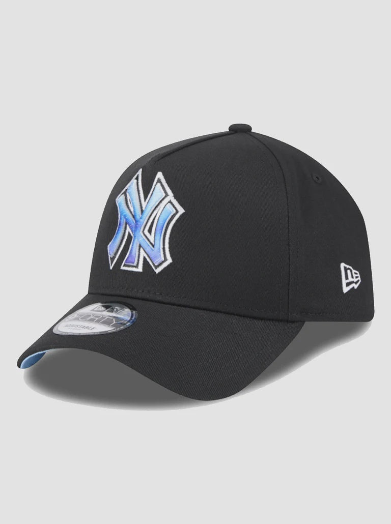NEC-W70 (New era 940 A frame new york yankees deep sea blend snapback black/light blue UV osfm) 122592450