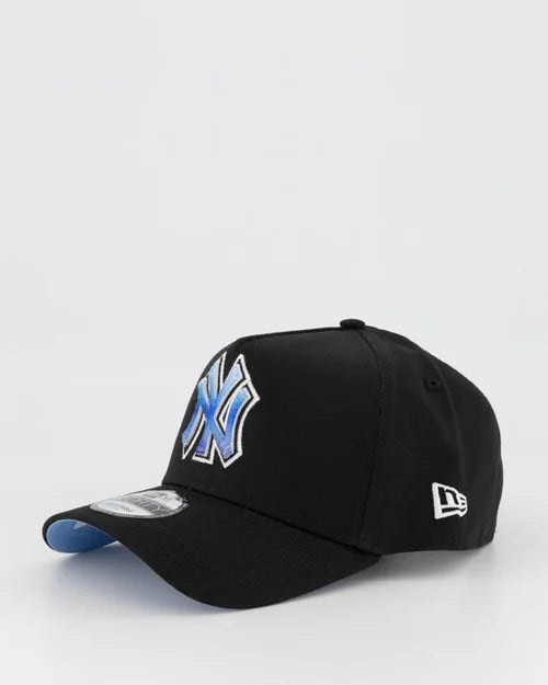 NEC-W70 (New era 940 A frame new york yankees deep sea blend snapback black/light blue UV osfm) 122592450