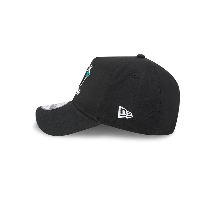 NEC-Q69 (New era 940 A frame retro ducks anaheim ducks snapback black/grey UV osfm) 112592450