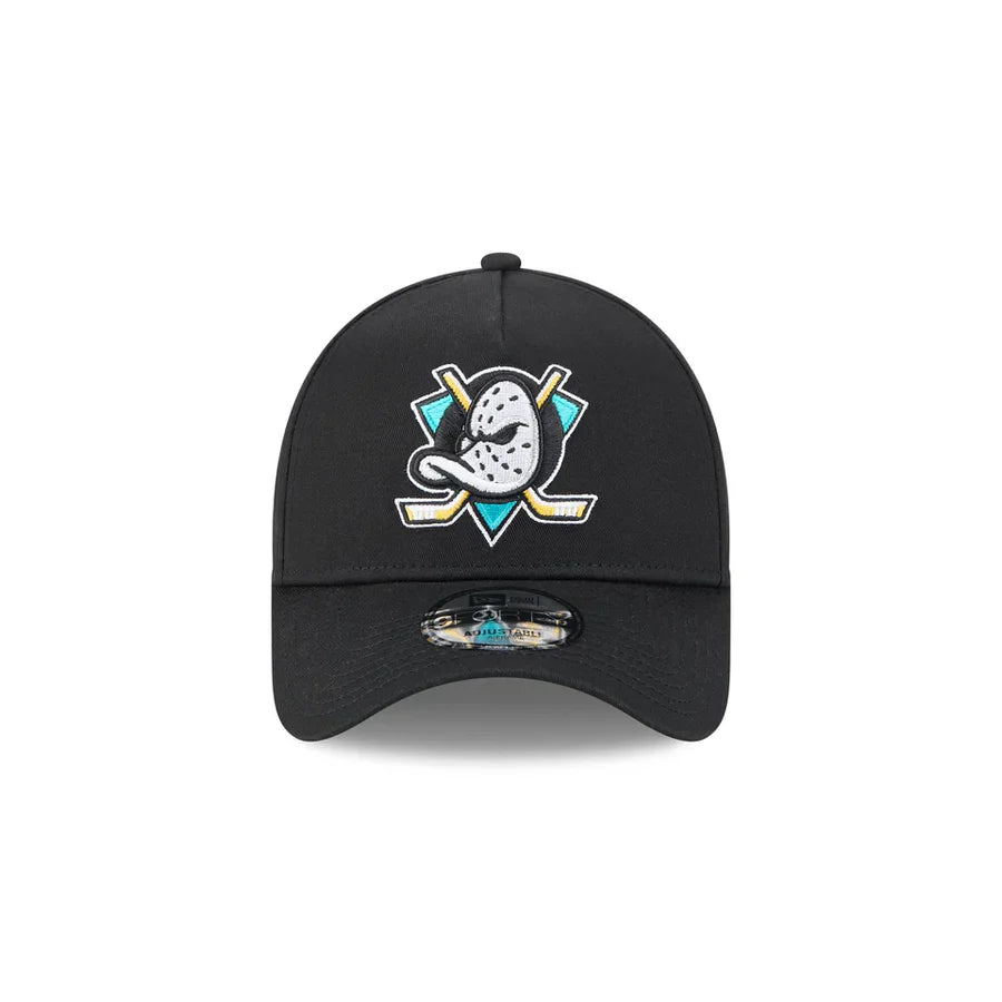 NEC-Q69 (New era 940 A frame retro ducks anaheim ducks snapback black/grey UV osfm) 112592450