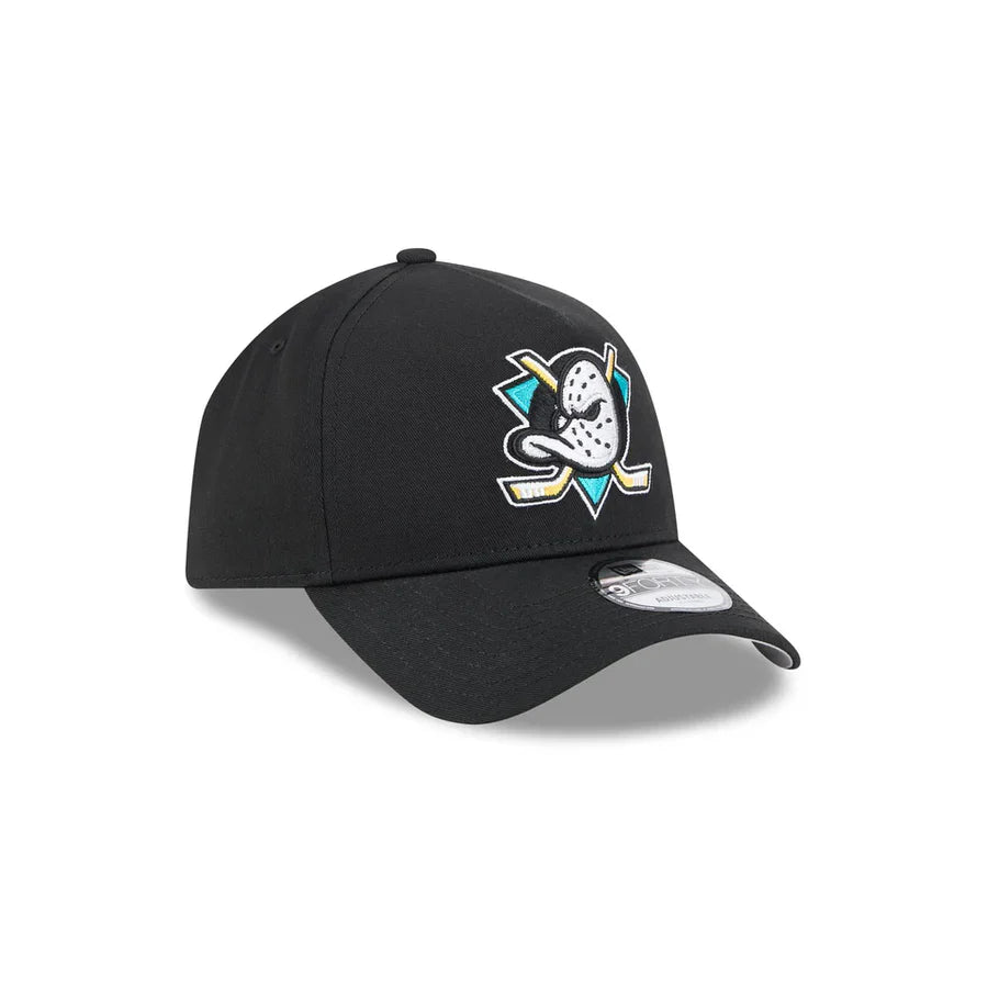 NEC-Q69 (New era 940 A frame retro ducks anaheim ducks snapback black/grey UV osfm) 112592450
