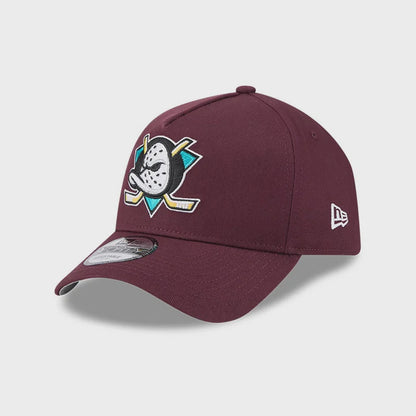 NEC-R69 (New era 940 A frame retro ducks anaheim ducks snapback maroon/grey UV osfm) 112592450