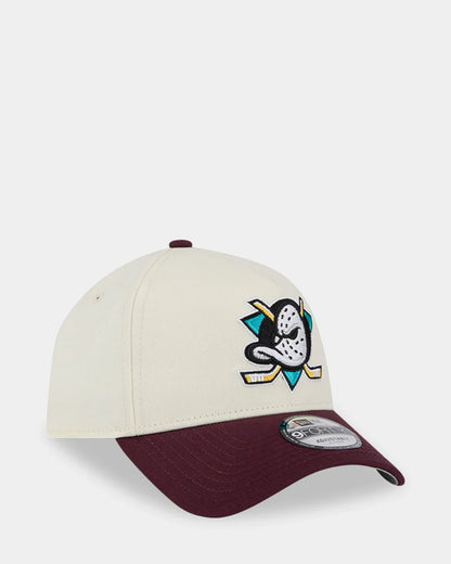 NEC-S69 (New era 940 A frame retro ducks anaheim ducks snapback chrome white/grey UV osfm) 112592450