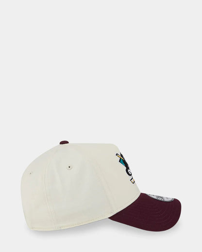 NEC-S69 (New era 940 A frame retro ducks anaheim ducks snapback chrome white/grey UV osfm) 112592450