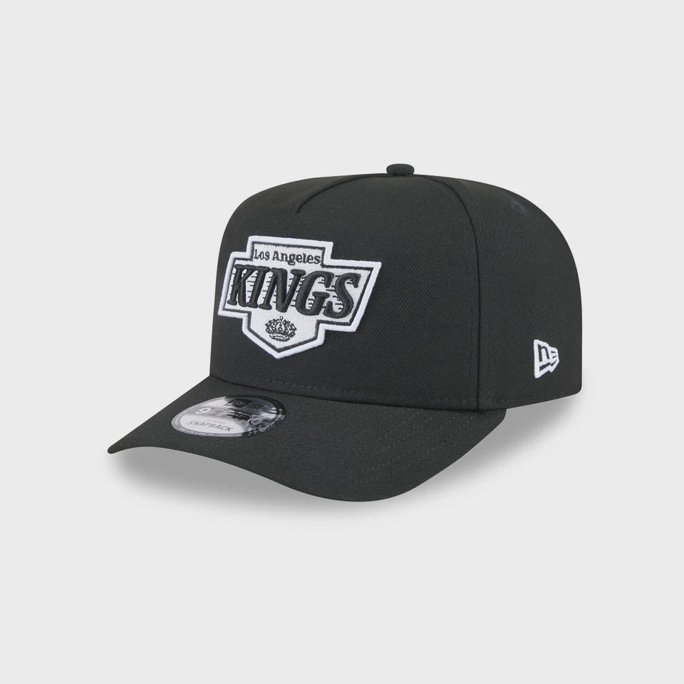 NEC-W69 (New era 950 A frame classic black/white los angeles kings snapback black/cilantro green UV osfm) 112593290