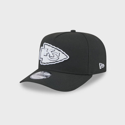 NEC-A70 (New era 950 A frame classic black/white kansas city chiefs snapback black/cilantro green UV osfm) 112593290