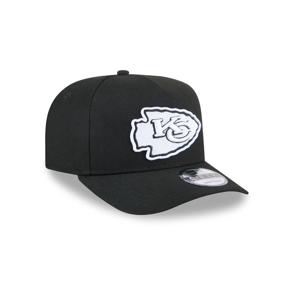 NEC-A70 (New era 950 A frame classic black/white kansas city chiefs snapback black/cilantro green UV osfm) 112593290