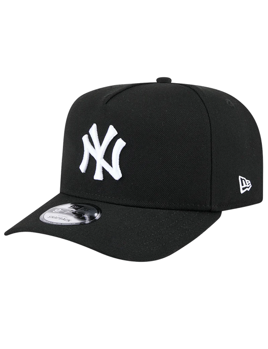 NEC-B70 (New era 950 A frame classic black/white new york yankees snapback black/cilantro green UV osfm) 112593290