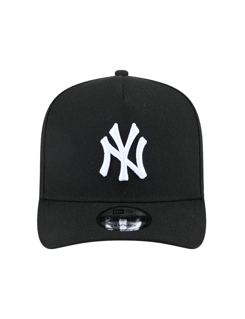NEC-B70 (New era 950 A frame classic black/white new york yankees snapback black/cilantro green UV osfm) 112593290