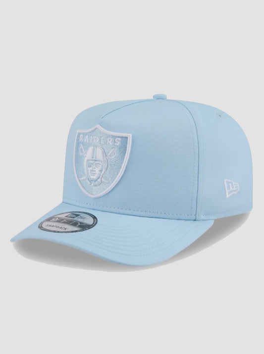 NEC-B72 (New era 950 A frame glacial blue las vegas raiders snapback osfm) 12693290