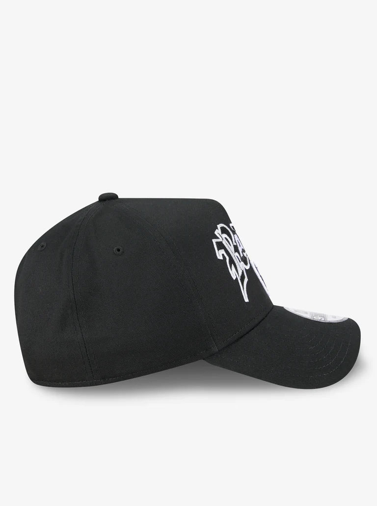 NEC-G73 (New era 940 A frame lifestyle trend pop multi letter las vegas raiders snapback black/grey UV osfm) 42692890