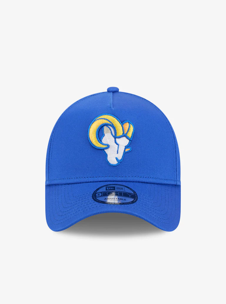 NEC-B73 (New era 940 A frame los angeles rams chrome white/royal snapback grey UV osfm) 42692450